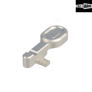 Кнопка остановки затвора для М4 Retro Arms CNC, Silver