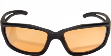 Очки Edge Eyewear Blade Runner SBR610 Tigers Eye Vapor Shield Lenses, оранжевая линза