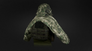 Накидка снайперская Sturmer Viper Hood, мох
