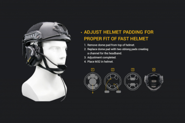 Реплика наушников EArmor M32 MOD1 Electronic Communication Hearing Protector, Foliage green, новые