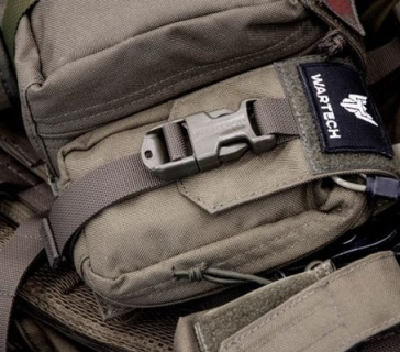 Подсумок Wartech UP-106 медицинский отрывной малый АИМ, чёрный