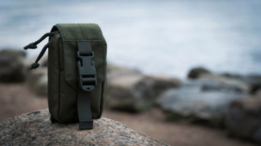 Подсумок Wartech UP-106 медицинский отрывной малый АИМ, чёрный