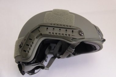 Шлем баллистический FAST Helmet With Rails NIJ IIIA, олива, новый