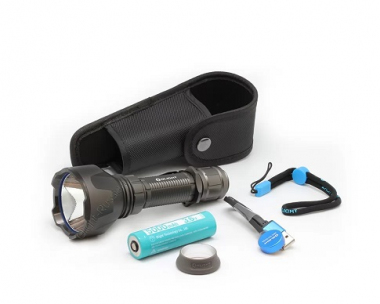 Фонарь Olight Warrior X Turbo, Gunmetal Grey, новый