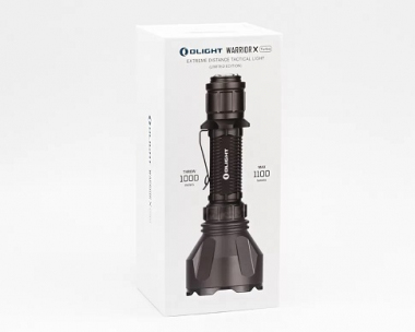 Фонарь Olight Warrior X Turbo, Gunmetal Grey, новый