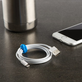 Гибкие стяжки NiteIze Gear Tie Reusable Rubber Twist Tie #3, 4 шт, черные