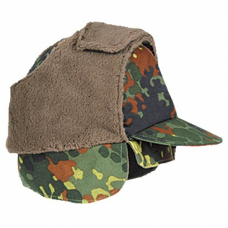 Кепи полевое зимнее Бундесвер BW Winter Cap, Flecktarn