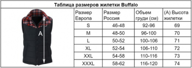 Жилет утепленный Phoenix Buffalo, черно-красная клетка