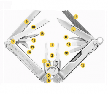 Мультиинструмент Leatherman Super Tool 300, металлик