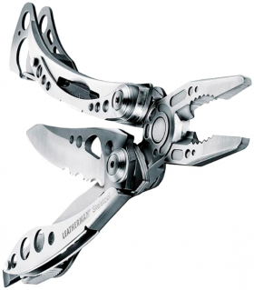 Мультиинструмент Leatherman Skeletool, металлик