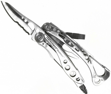 Мультиинструмент Leatherman Skeletool, металлик