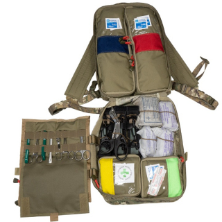 Ранец медицинский SRVV Paramedic Backpack Max, Olive Green