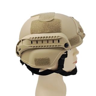 Шлем баллистический MICH PE Helmet With Rails NIJ IIIA, койот
