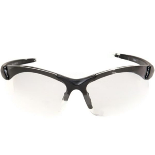 Очки Edge Eyewear Sharp Soft Touch Matte Black Thin Temple Frame, прозрачная линза