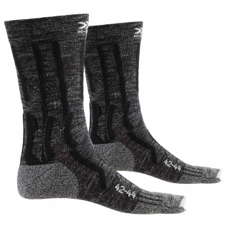 Носки X-Bionic X-Socks Trek X Linen Socks, Grey Melange / Opal Black