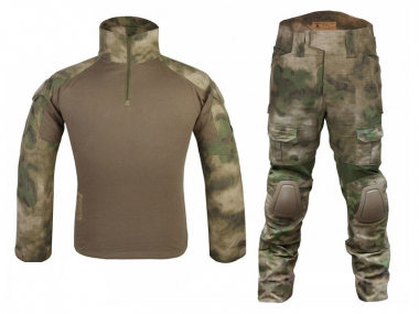 Комплект формы Emerson Combat Shirt ＆ Pants Gen2, A-Tacs FG