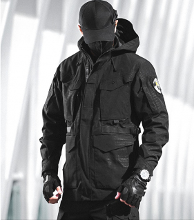 Куртка Dragon Tooth TX Tactical Trench Coat, Polar Night Black