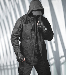 Куртка Dragon Tooth TX Tactical Trench Coat, Polar Night Black