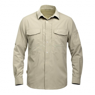 Рубашка Dragon Tooth ZR Tactical Shirt 5.0 L/S, Grey Sand