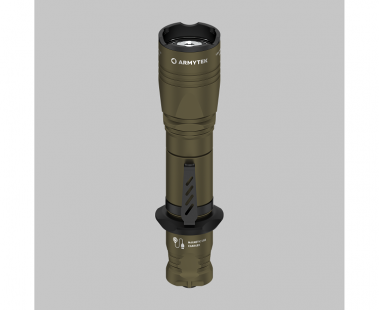 Фонарь Armytek Dobermann Pro Cree XHP35HI Magnet USB + 18650 Li-Ion, теплый свет, Olive