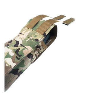 Подсумок РусАрм под 2 магазина АК закрытый, Multicam