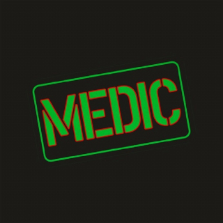 Шеврон FTA на липучке MEDIC 2, PVC, черный
