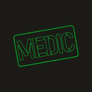 Шеврон FTA на липучке MEDIC, PVC, черный