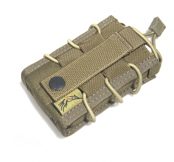 Подсумок Flyye под 1 магазин M4 BIB Single Rifle Magazine Pouch, Ranger Green