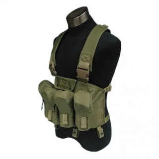 Жилет разгрузочный Flyye LBT AK Tactical Chest Vest, Ranger Green