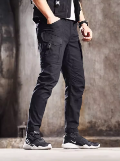 Брюки Dragon Tooth TJ Ankle Banded Cargo Pants S, Polar Night Black