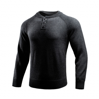 Джемпер Dragon Tooth YL Pro Merino Henry Collar Shirt Long Sleeve S, Battleship Grey