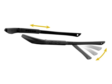 Очки тактические ESS Ice NARO 2X, Black