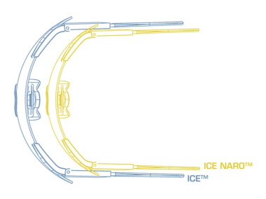 Очки тактические ESS Ice NARO 2X, Black