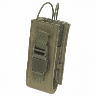 Подсумок Wartech UP-112 под радиостанцию универсальный откидной, Олива