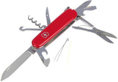 Нож перочинный Victorinox Climber 1.3703, 14 функций, красный