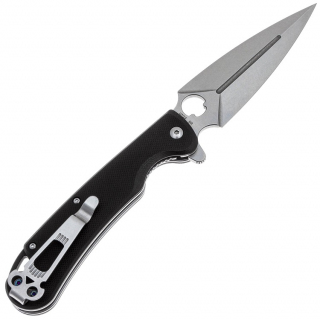 Складной нож Daggerr Arrow Flipper Stonewash сталь D2, рукоять Black G10