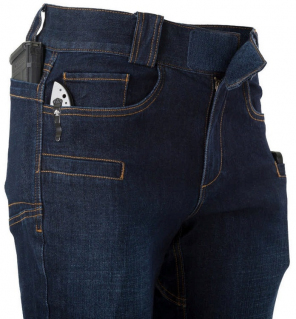 Джинсы Helikon Greyman Tactical Slim, Dark Blue
