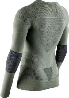 Термофутболка X-Bionic X-PLORER ENERGIZER 4.0 LG SL, Olive Green / Anthracite