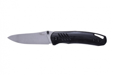 Нож Mr.Blade HIT сталь D2 Stonewash, рукоять G10 Black