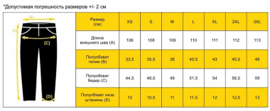 Термобрюки Helikon US LVL 1, Black