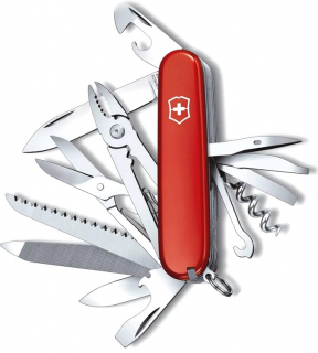 Нож Victorinox Handyman, 91 мм, 24 функции, красный