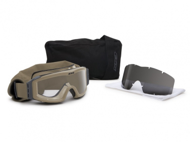 Очки тактические ESS Profile NVG ,TERRAIN TAN W/CLEAR & SMOKE GRAY, 2 линзы