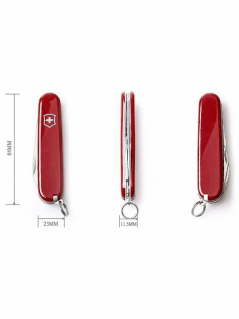 Нож перочинный Victorinox Bantam 0.2303, 8 функций, красный