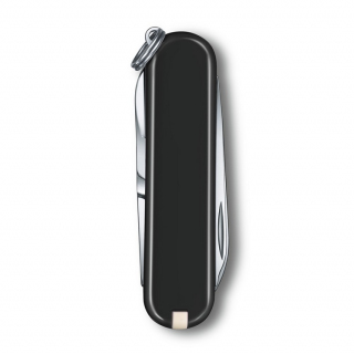 Нож брелок Victorinox Classic SD 0.6223.3G, 7 функций, черный