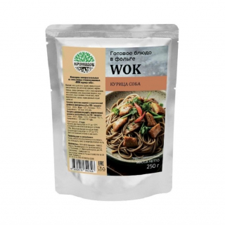 Консервы КРОНИДОВ. WOK курица соба, 250 г