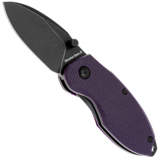 Нож складной Mr.Blade Rexbo сталь D2 Blackwash, рукоять G10 Violet