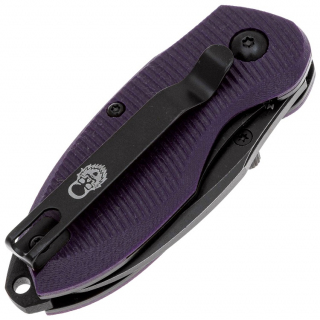 Нож складной Mr.Blade Rexbo сталь D2 Blackwash, рукоять G10 Violet