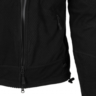 Куртка флисовая Helikon Alpha Tactical Grid Fleece, Black