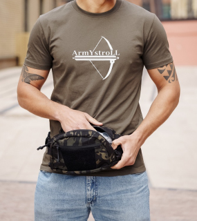 Сумка поясная ArmyStroll Bandicoot, Multicam Black