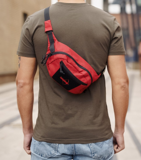 Сумка поясная ArmyStroll Bandicoot, Red/Black